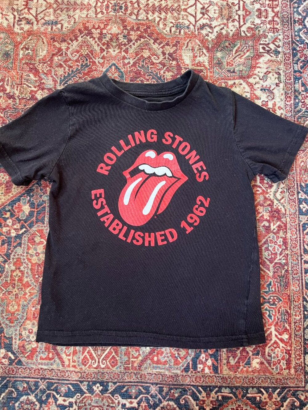Black Rolling Stones Tshirt